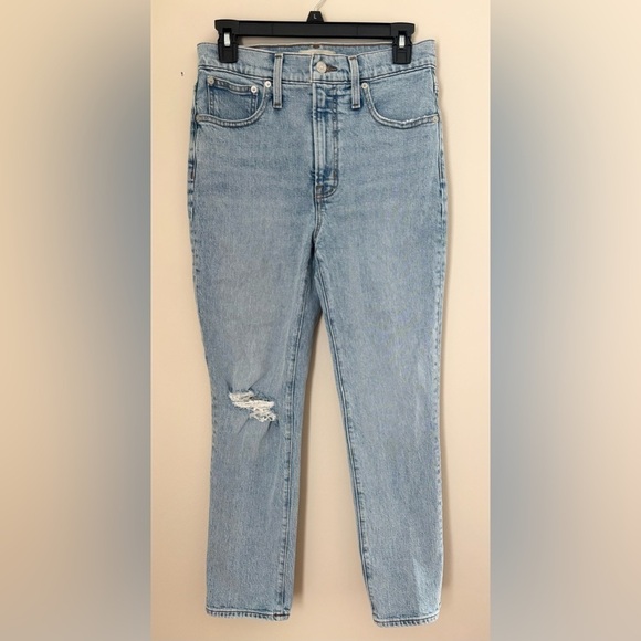 Madewell The Perfect Vintage Crop Jean in Light Wash - Picture 1 of 13